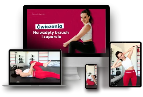 Bonus 5 - Zestaw ćwiczeń na wzdęty brzuch i zaparcia